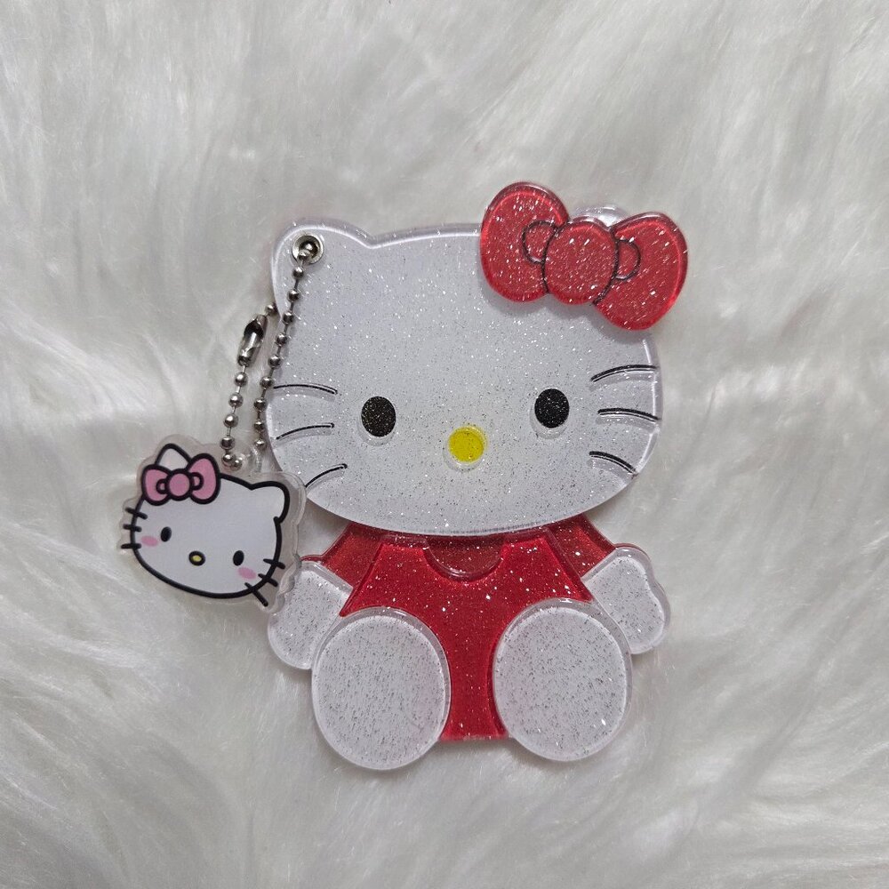 Hello Kitty Sliding Mirror Keychain